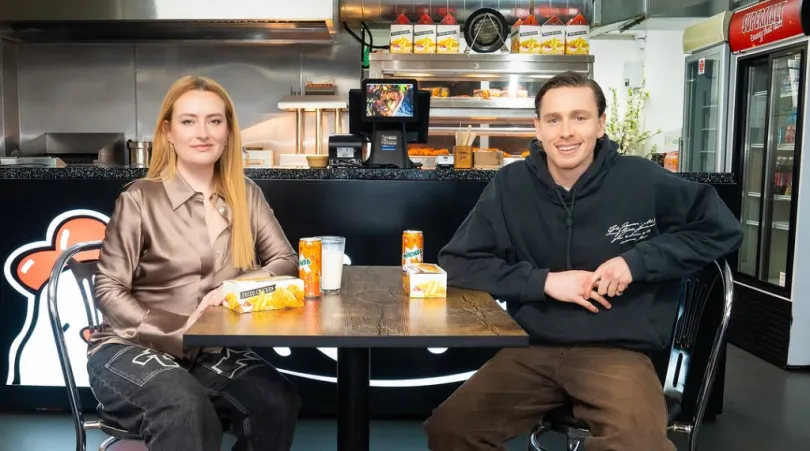 Harris Dickinson's Hilarious Appearance on 'Chicken Shop Date' with Amelia Dimoldenberg