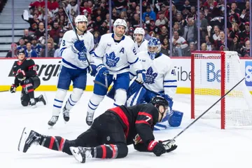 NHL Probes Ottawa Senators Over Pre-Game Puck-Firing at Leafs’ Goalie