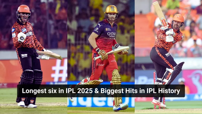 Longest Six Of IPL 2025: Heinrich Klaasen Climbs Top After Taking Puthur To Cleaners