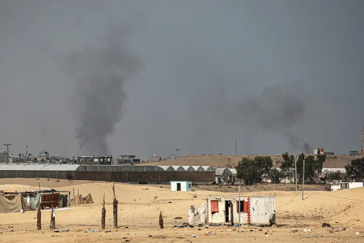 Red Cross Facility in Rafah Hit by Israeli Projectile
