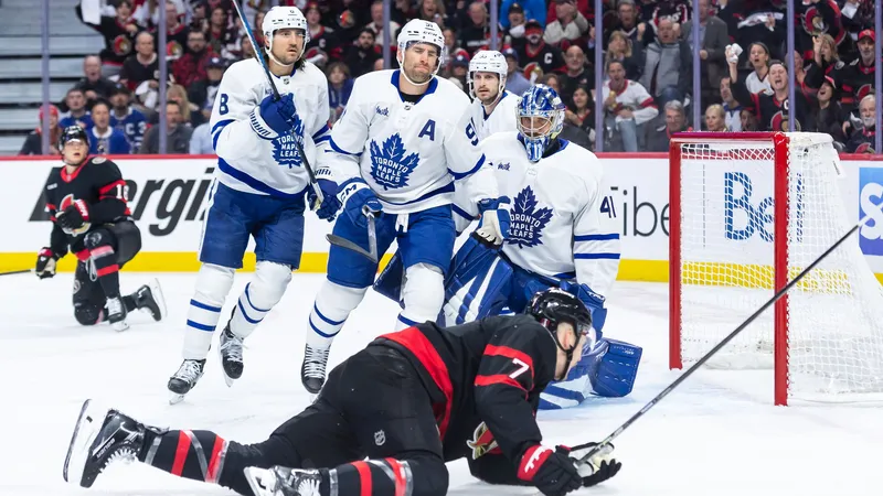NHL Probes Ottawa Senators Over Pre-Game Puck-Firing at Leafs’ Goalie
