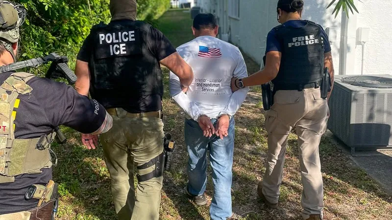 Florida’s Tidal Wave: ICE and Local Cops Nab Nearly 800 in Unprecedented Immigrant Sweep