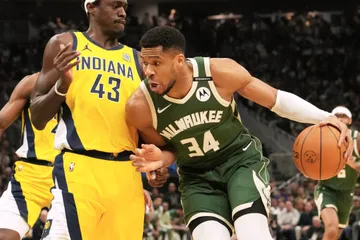 Trent’s Nine 3s Ignite Bucks’ Game 3 Rout of Pacers