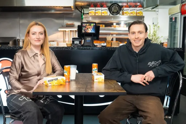 Harris Dickinson's Hilarious Appearance on 'Chicken Shop Date' with Amelia Dimoldenberg