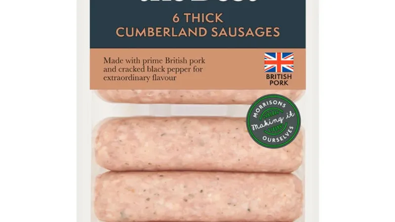 Morrisons Pulls Sausages Over Blue Plastic Scare