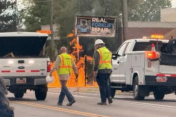 South Salt Lake Neighborhood Emptied as Gas Leak Sparks Blaze